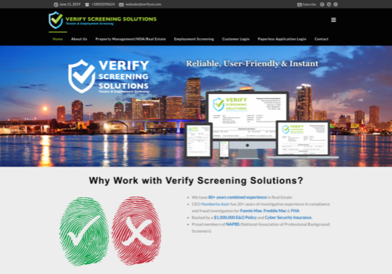 Verify Screening Solutions